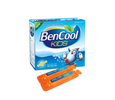 Thanh nhiệt - Giải Độc Bencool Kids (H 4 vỉ x 5 ống)