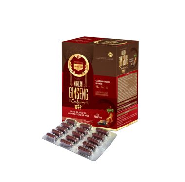 Thực phẩm bảo vệ sức khỏe KOREAN GINSENG CORDYCEPT 899 (Hộp 4 vỉ x 15 viên)